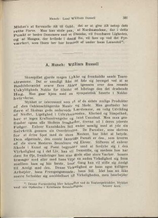 A. Munch: William Russel