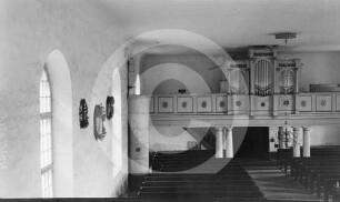 Schiff der Kirche Wohlfahrt nach W