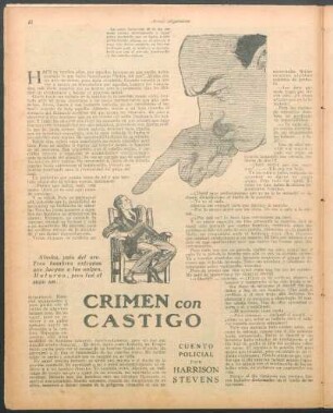 Crimen con castigo : Cuento policial por Harrison Stevens