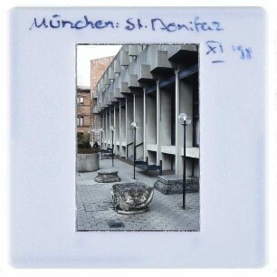 München, Abtei St. Bonifaz : Fassade