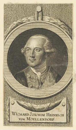 Bildnis des Wichard Joachim Heinrich von Moellendorf