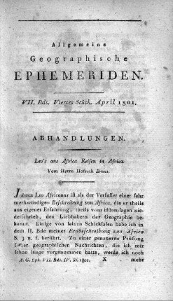 Viertes Stück April 1801