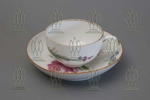 Tasse mit Untertasse