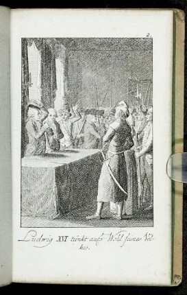 2. Ludwig XVI trinkt aufs Wohl seines Volkes.
