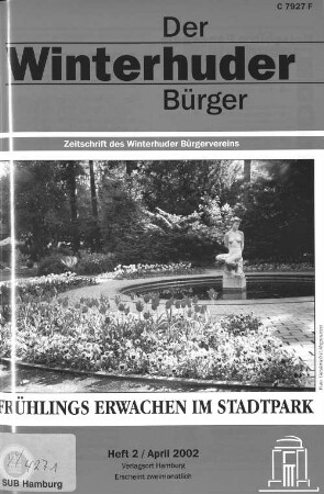 Heft 2 / April 2002 : Zeitschrift des Winterhuder Bürgervereins