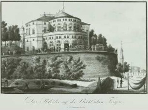 Das Belvedere auf der Brühlschen Terrasse