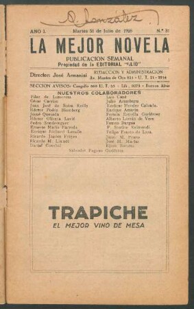 1928003100: Ídolo de carne : (inédita)