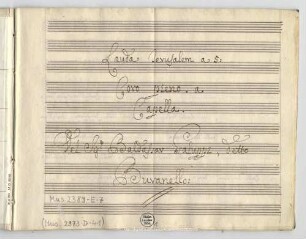 Lauda Jerusalem - Mus.2389-E-7 : V (5), strings, bc - C; RV Anh. 35a