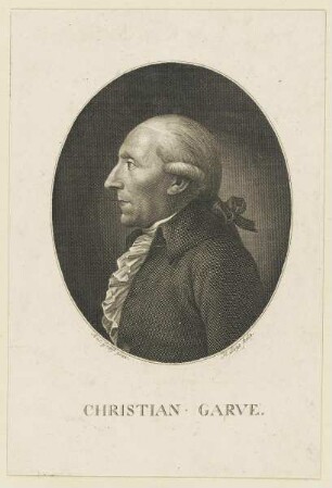 Bildnis des Christian Garve