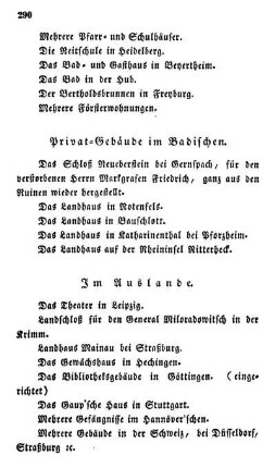 Privat-Gebäude im Badischen.