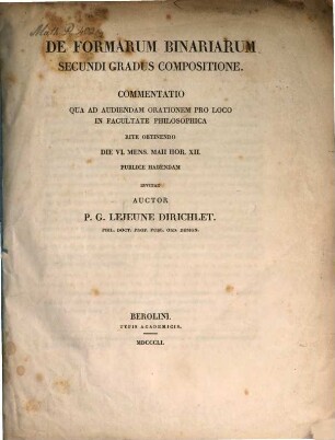 De formarum binariarum secundi gradus compositione