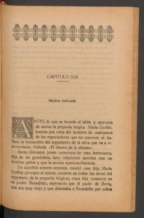 Capítulo XIX - Misión delicada