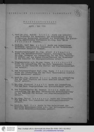 April / Mai 1952