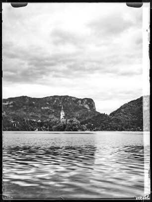 Bled. Abend am See