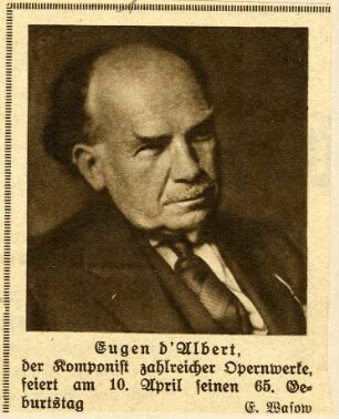 d'Albert, Eugen