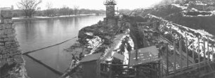 Baustelle Staustufe Würzburg/Main