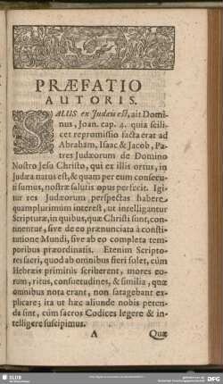 Praefatio Autoris