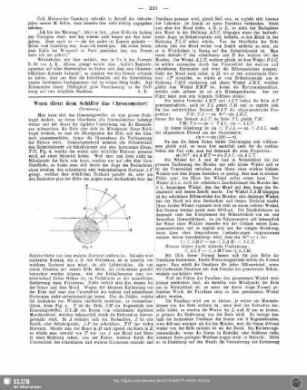 Wozu dient dem Schiffer das Chronometer? (Fortsetzung)