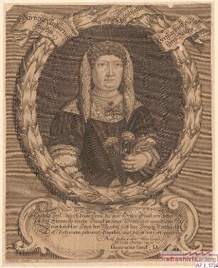 Barbara Catharina Linck, geborene Engelschall; gest. 1684