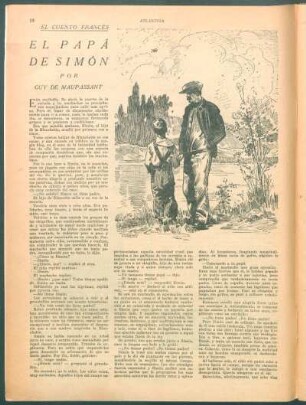 El papá de Simón : El cuento francés