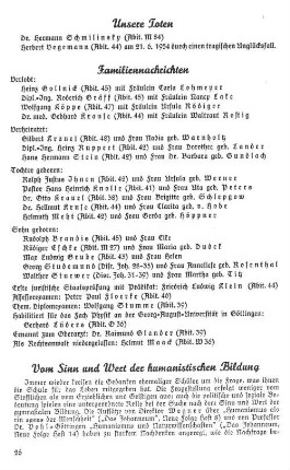 Unsere Toten