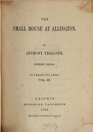 The small house at Allington, 3