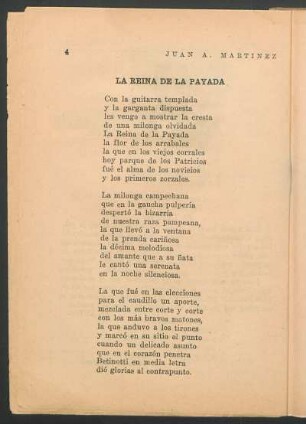 La reina de la payada