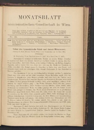 Nr. 131. Juni. 1894