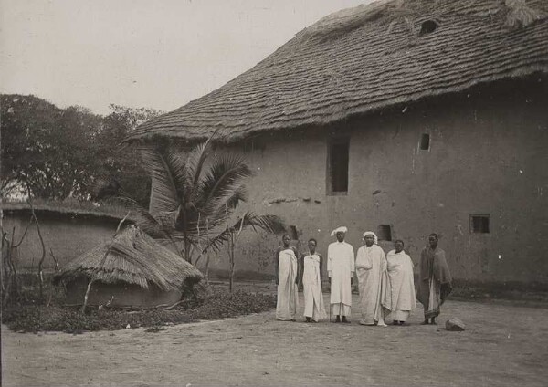 Le sultan Maganga d'Ujui près de Tabora et l'Arabe Rachid ben Ali