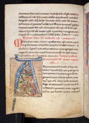 Zierinitiale: A (domini potentis domini laudem)