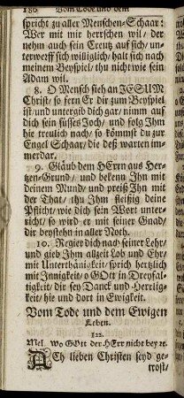 Vom Tode und dem Ewigen Leben.