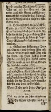 Vom Tode und dem Ewigen Leben.