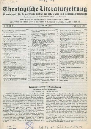 1-12 Parusieverzögerung und Urchristentum