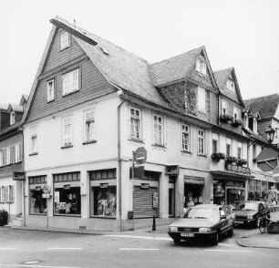 (Giebelbau); Weilburg, Neugasse 1a, Neugasse 1