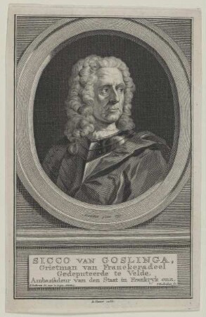 Bildnis des Sicco van Goslinga
