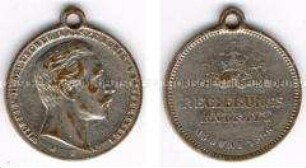 Tragbare Medaille auf den Regierungsantritt des Kaisers Wilhelm II.