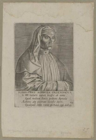 Bildnis des Rodolphvs Agricola Groeningvs