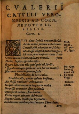 Poematvm Vetervm Poetarvm Obscenitate Svblata Volumen ..., 1