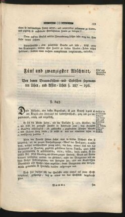Fünf und zwanzigster Abschnitt, Von denen Brauneckischen- und Eybischen sogenannten Lehen, und Affter-Lehen