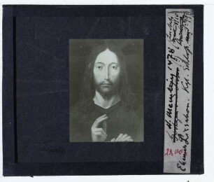Memling, Christus segnet