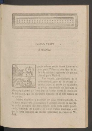 Capítulo XXXVI - A Madrid
