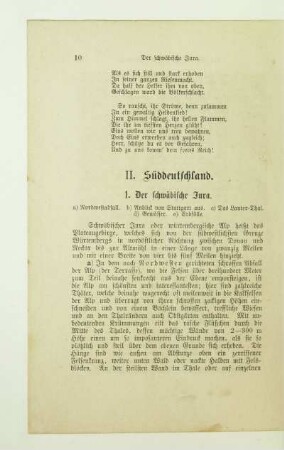 II. Süddeutschland