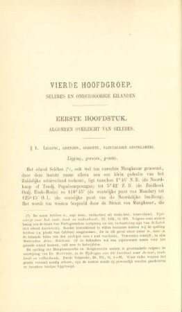 Eerste hoofdstuk. Algemeen overzicht van Selébes