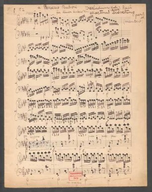 Suiten. Auszüge. Arr.; pf; E-Dur; BWV 1006