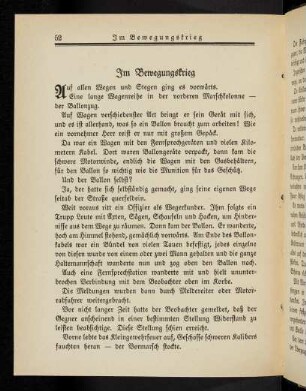 52, Im Bewegungskrieg
