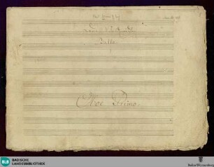 Das Waldmädchen - Don Mus.Ms. 160 : winds