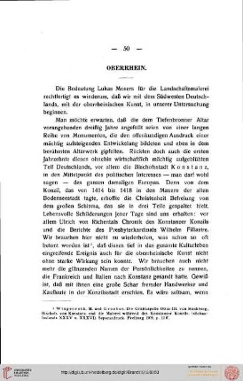 Zweiter Teil: Alte Formeln und neues Sehen (1400-1430), Oberrhein