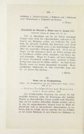 148. Baden und die Reichsgründung