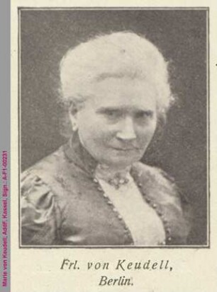 Porträt von Marie von Keudell
