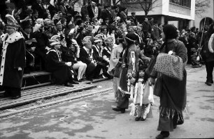 Freiburg: Fasnetumzug 1970